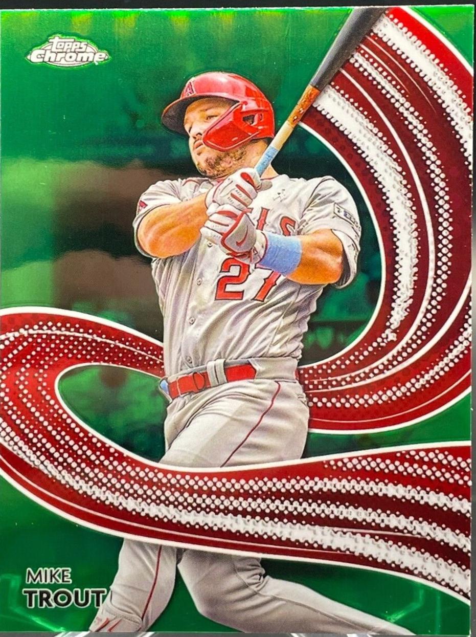 Mike Trout [Green Refractor] #S-1