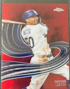 Mookie Betts [Red Refractor] #S-3