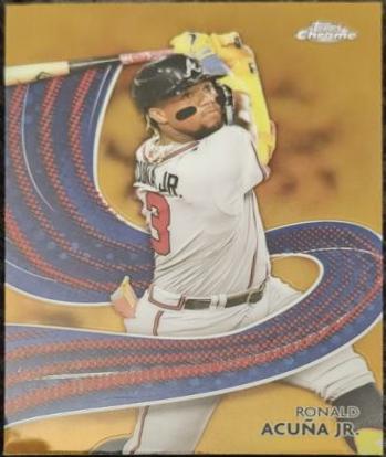 Ronald Acuna Jr. [Gold Refractor] #S-12