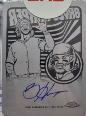 Bryce Harper [Printing Plate] #UVA-BH