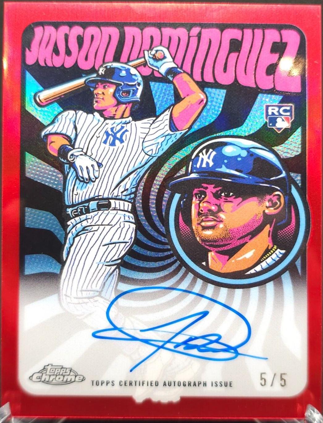 Jasson Dominguez [Red Refractor] #UVA-JAD