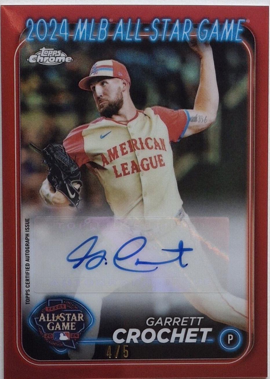 Garrett Crochet [Red Refractor] #ASGCA-GC
