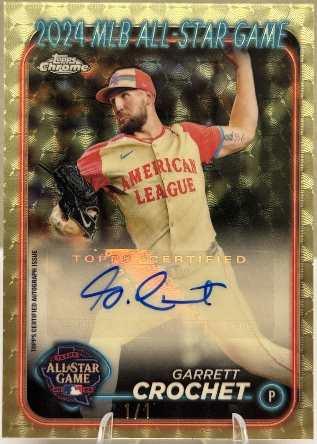Garrett Crochet [Superfractor] #ASGCA-GC