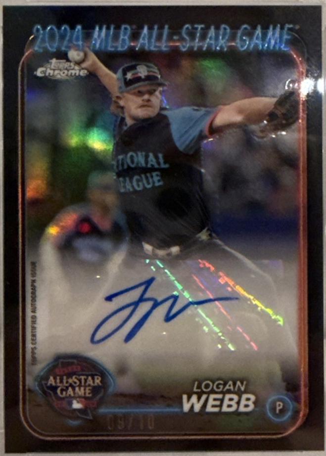 Logan Webb [Black Refractor] #ASGCA-LW