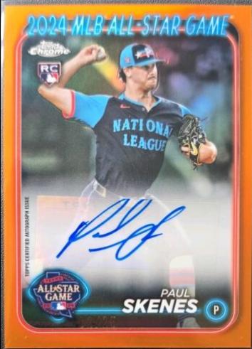 Paul Skenes [Orange Refractor] #ASGCA-PS