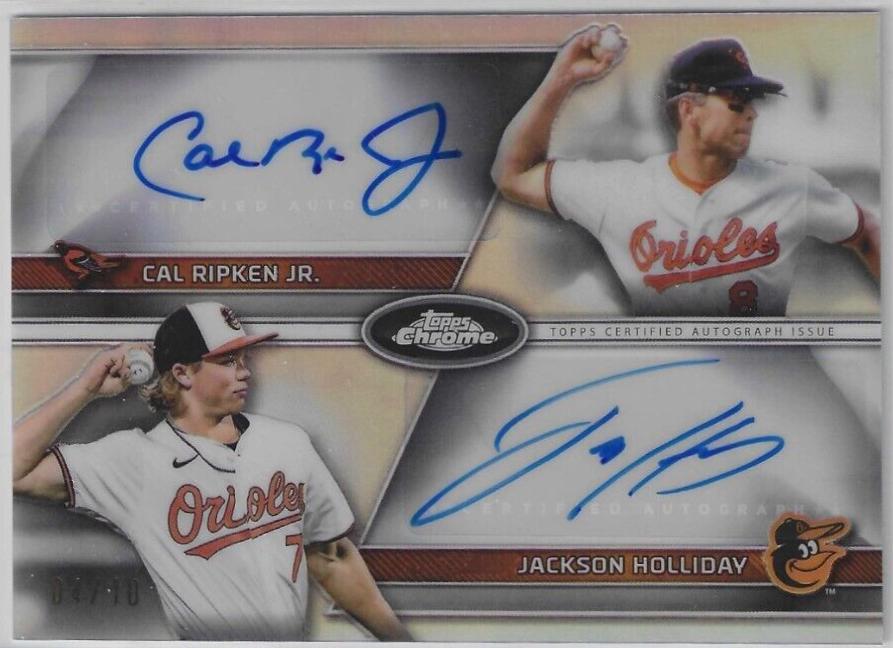 Jackson Holliday / Cal Ripken Jr. #CDA-RJH