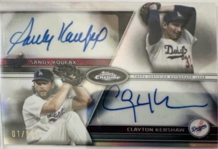 Sandy Koufax / Clayton Kershaw #CDA-KKE