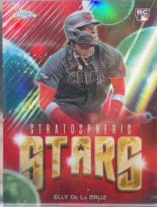 Elly De La Cruz [Red Refractor] #SSC-10