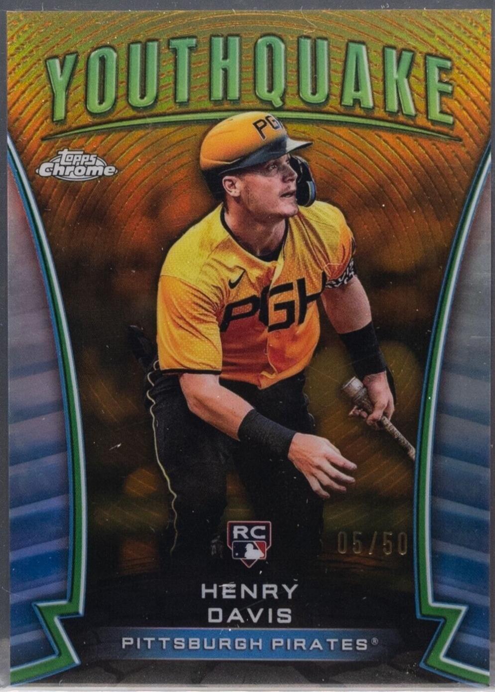 Henry Davis [Gold Refractor] #YQ-19