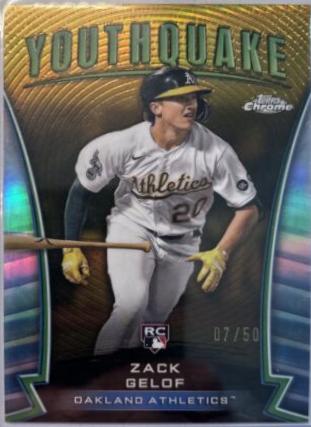 Zack Gelof [Gold Refractor] #YQ-3