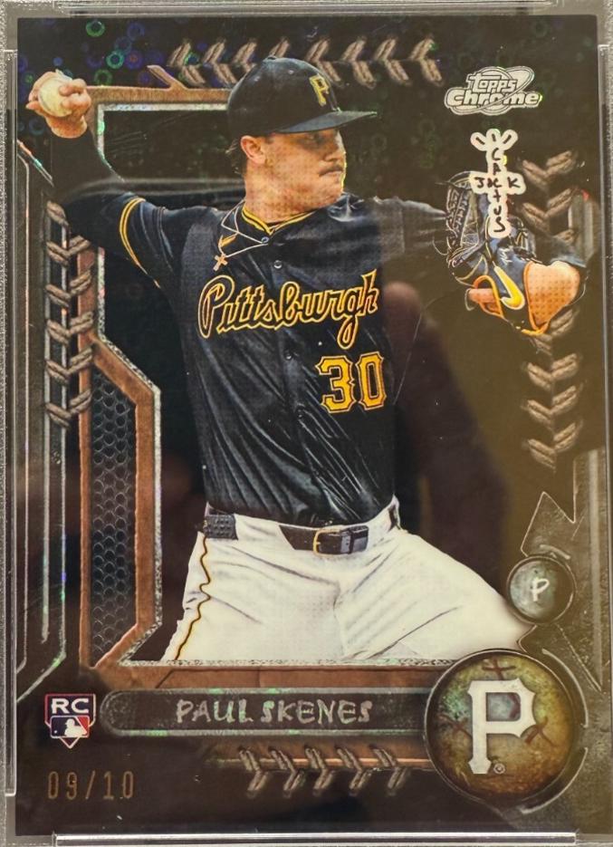 Paul Skenes [Black Refractor] #11