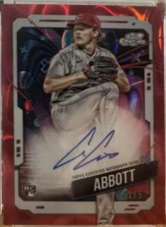 Andrew Abbott [Red Flare Refractor] #CCA-AA
