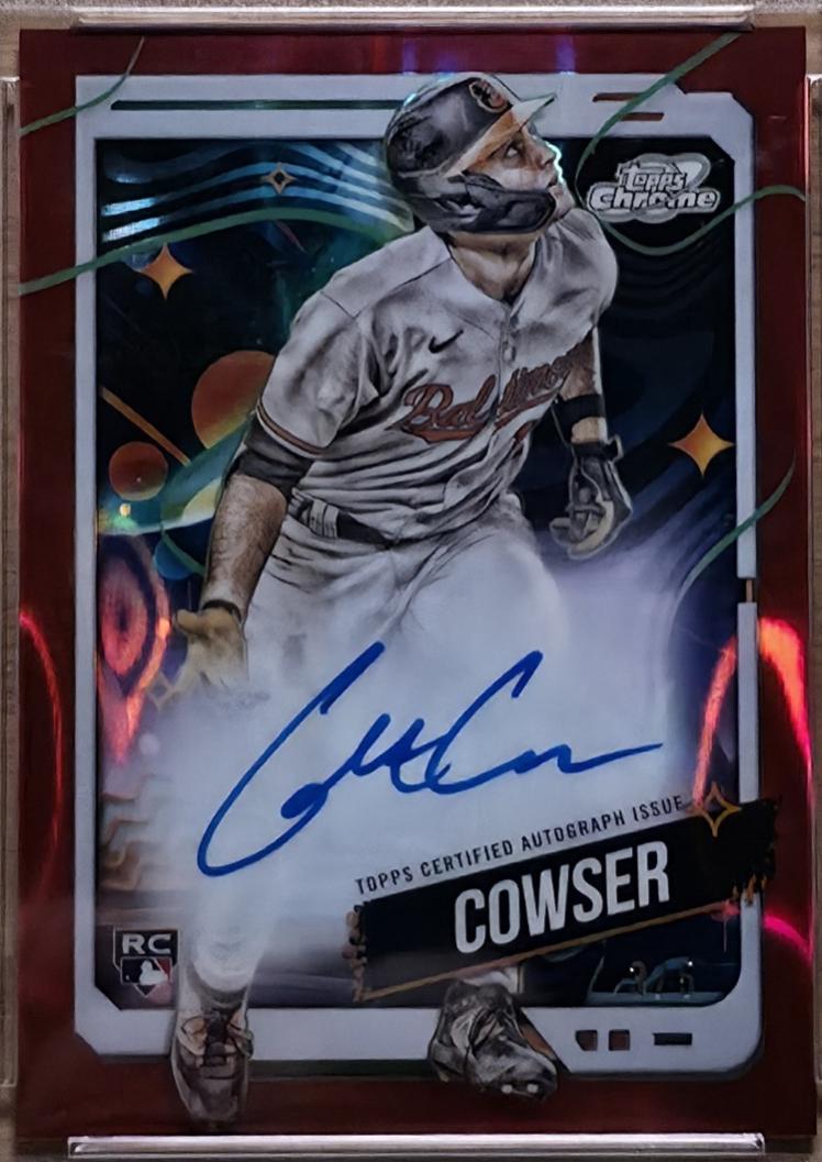 Colton Cowser [Red Flare Refractor] #CCA-CCO
