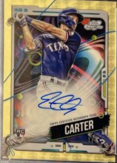 Evan Carter [Superfractor] #CCA-EC