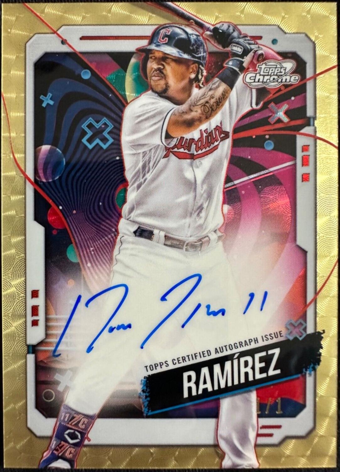 Jose Ramirez [Superfractor] #CCA-JRA