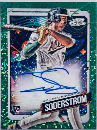 Tyler Soderstrom [Green Space Dust Refractor] #CCA-TS