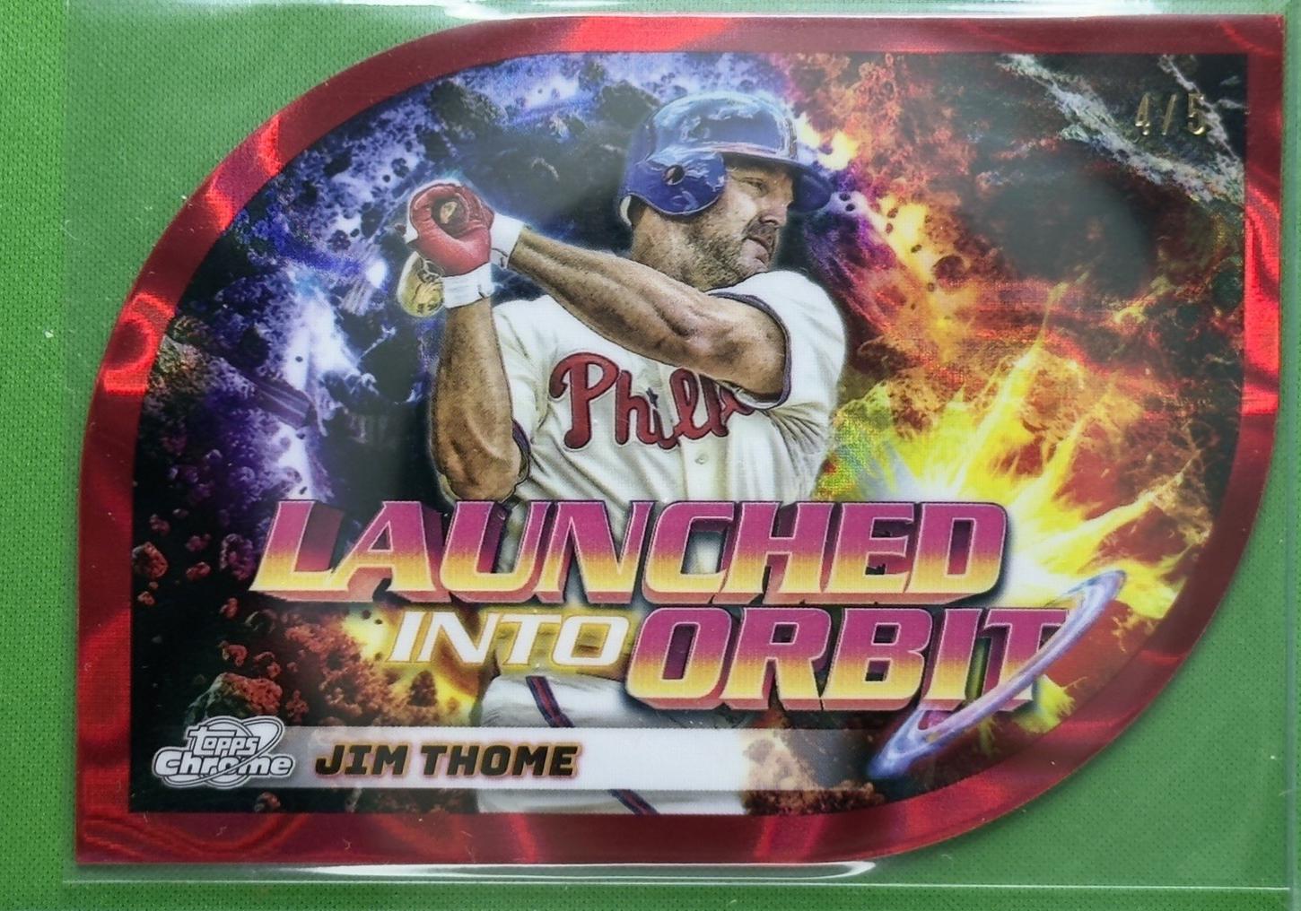 Jim Thome [Red Flare Refractor] #LIO-18