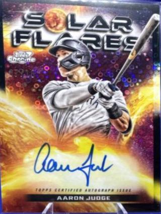 Aaron Judge [Black Eclipse Refractor] #SFA-AJ