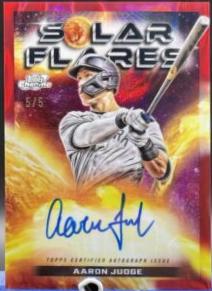 Aaron Judge [Red Flare Refractor] #SFA-AJ