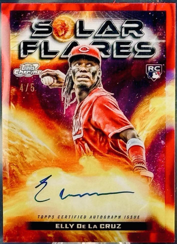 Elly De La Cruz [Red Flare Refractor] #SFA-ED