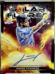 Junior Caminero [Black Eclipse Refractor] #SFA-JC