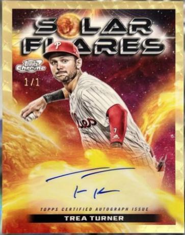 Trea Turner [Superfractor] #SFA-TT