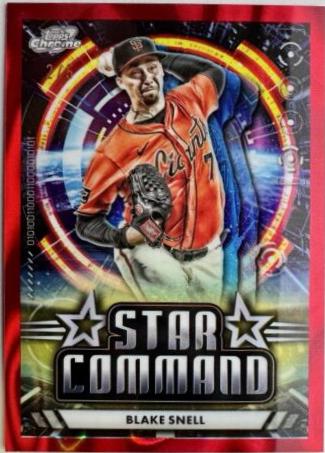 Blake Snell [Red Flare Refractor] #SC-16