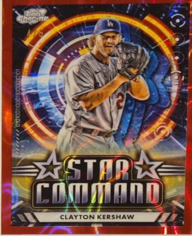 Clayton Kershaw [Red Flare Refractor] #SC-13