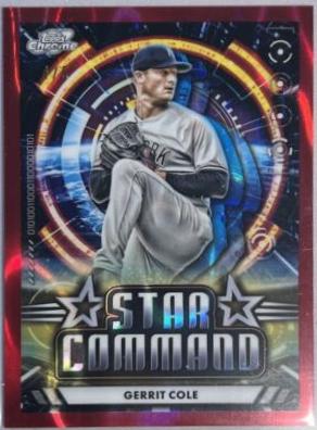 Gerrit Cole [Red Flare Refractor] #SC-1
