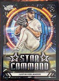 Justin Verlander [Black Eclipse Refractor] #SC-3