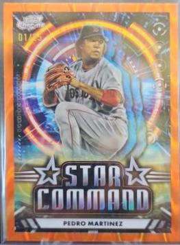 Pedro Martinez [Orange Galactic Refractor] #SC-7