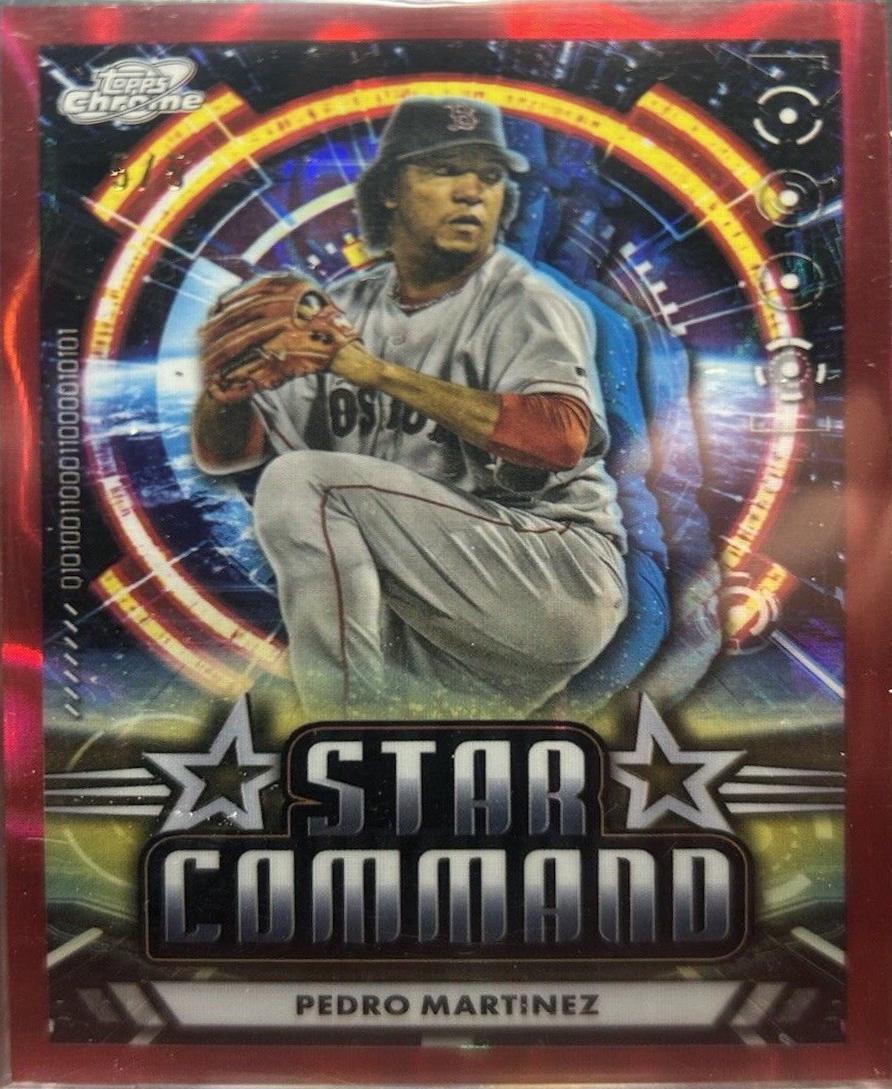 Pedro Martinez [Red Flare Refractor] #SC-7