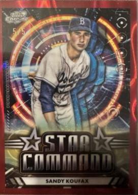 Sandy Koufax [Red Flare Refractor] #SC-2