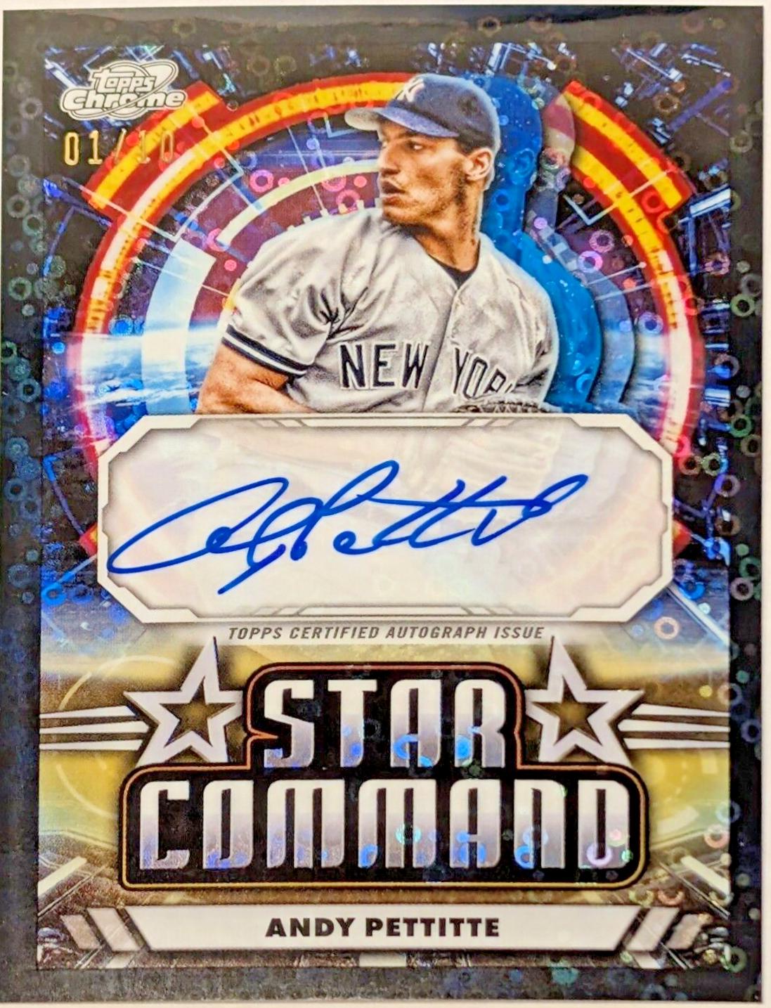 Andy Pettitte [Black Eclipse Refractor] #SCA-AP