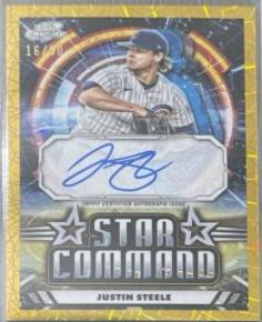 Justin Steele [Gold Interstellar Refractor] #SCA-JS