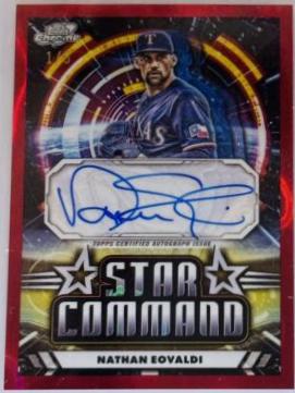 Nathan Eovaldi [Red Flare Refractor] #SCA-NE
