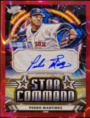 Pedro Martinez [Red Flare Refractor] #SCA-PM