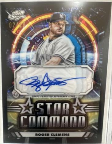 Roger Clemens [Black Eclipse Refractor] #SCA-RC