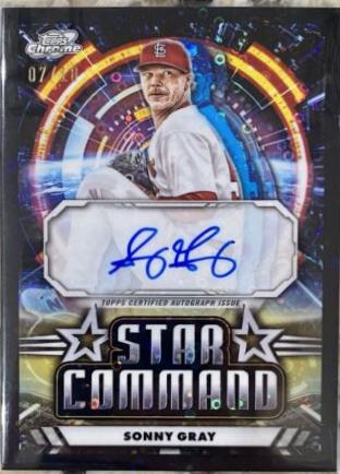 Sonny Gray [Black Eclipse Refractor] #SCA-SG