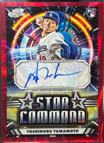 Yoshinobu Yamamoto [Red Flare Refractor] #SCA-YY