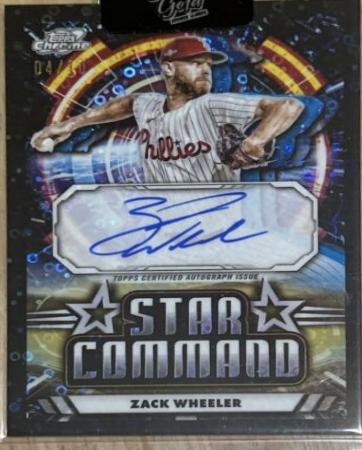 Zack Wheeler [Black Eclipse Refractor] #SCA-ZW