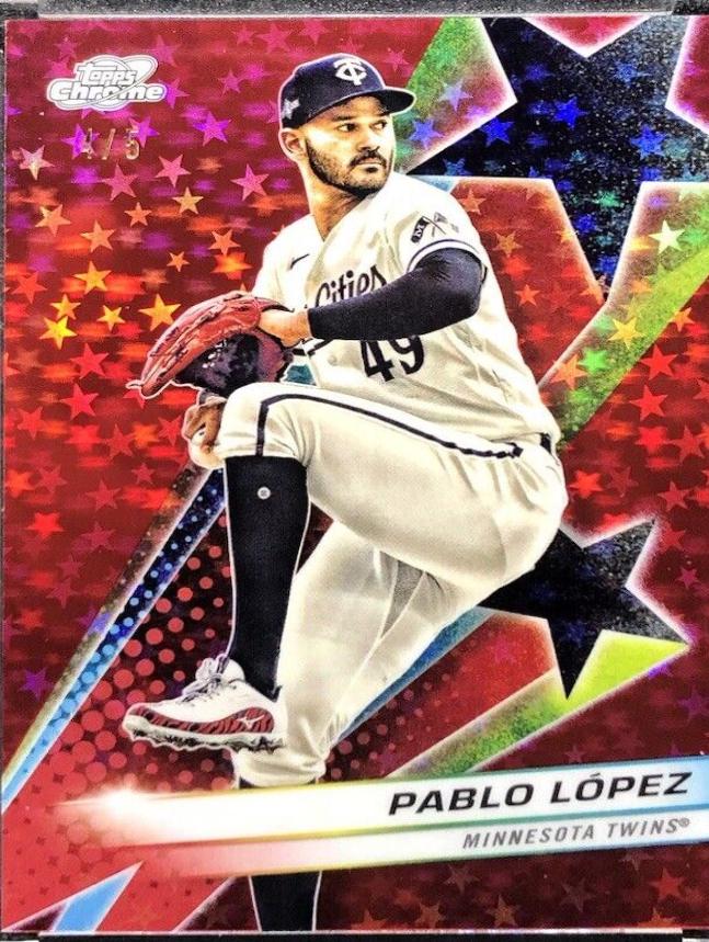 Pablo Lopez [Red Flare Refractor] #SF-76
