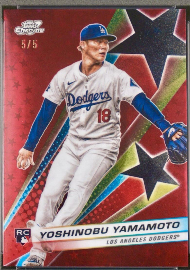 Yoshinobu Yamamoto [Red Flare Refractor] #SF-19