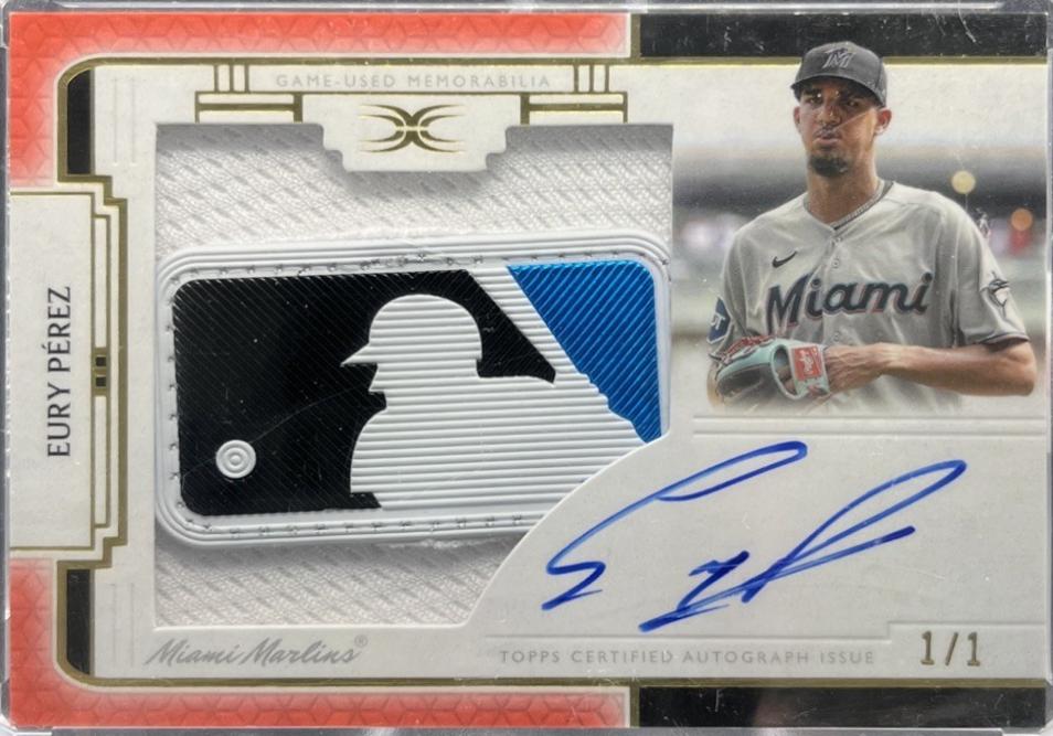 Eury Perez [MLB Logo Red] #ARC-EP