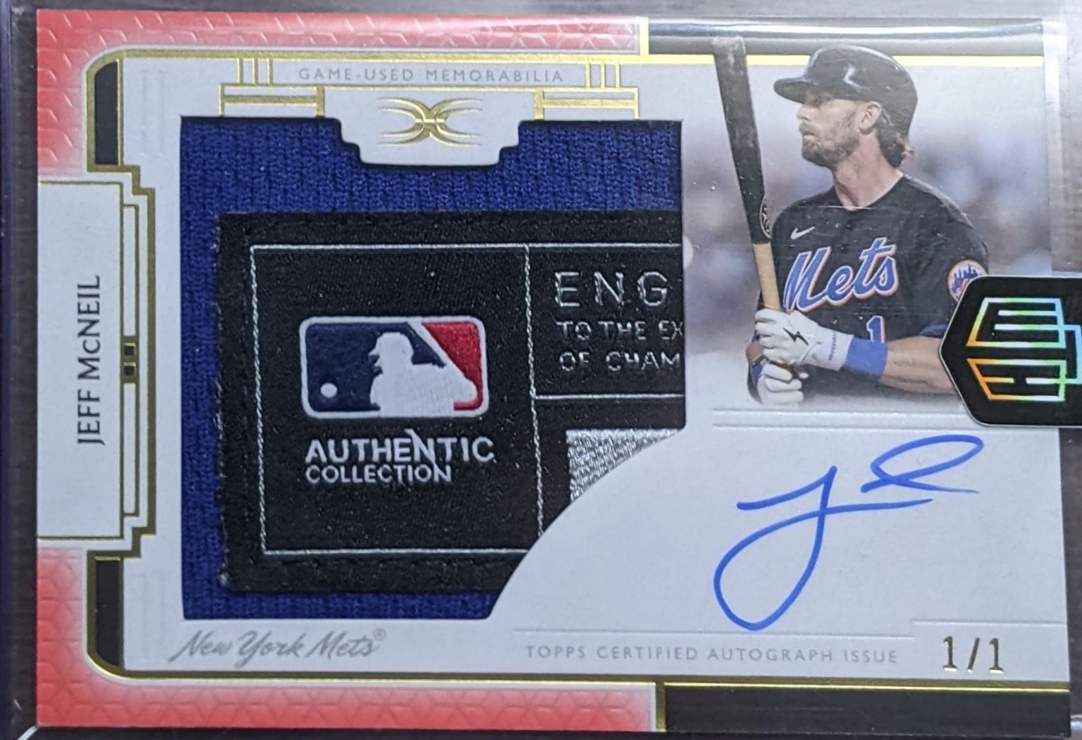 Jeff McNeil [Laundry Tag Red] #ARC-JM