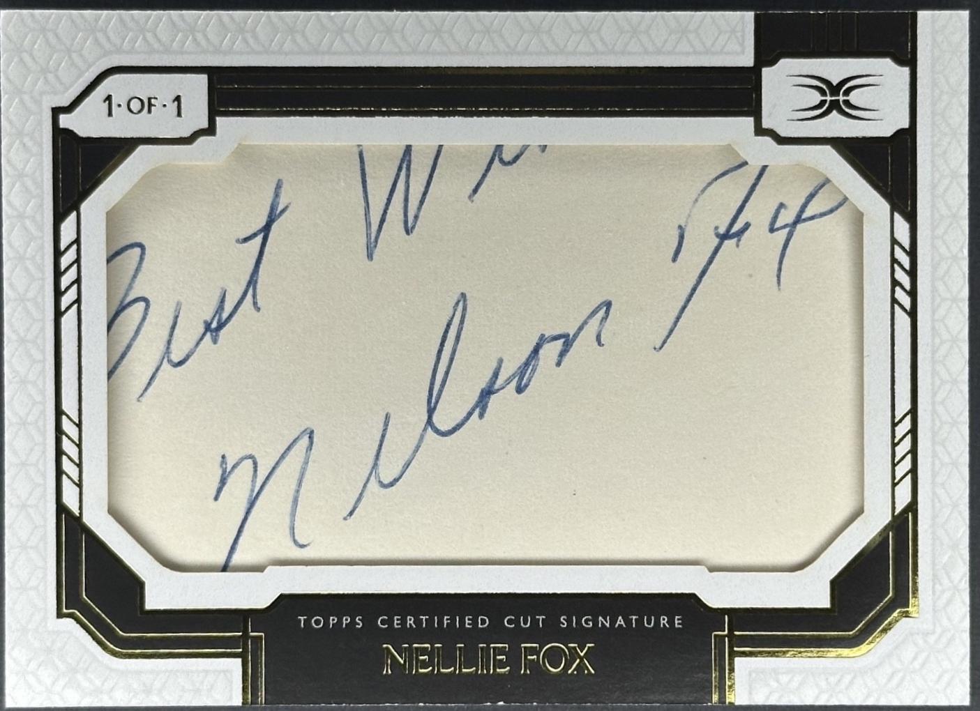 Nellie Fox #DCS-NF