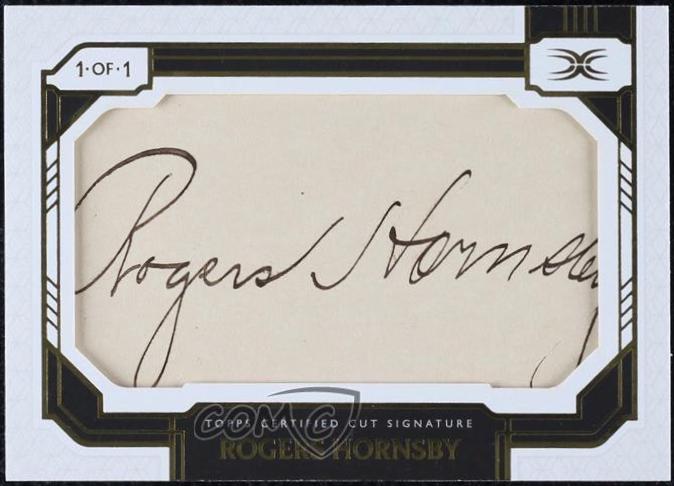 Rogers Hornsby #DCS-RH