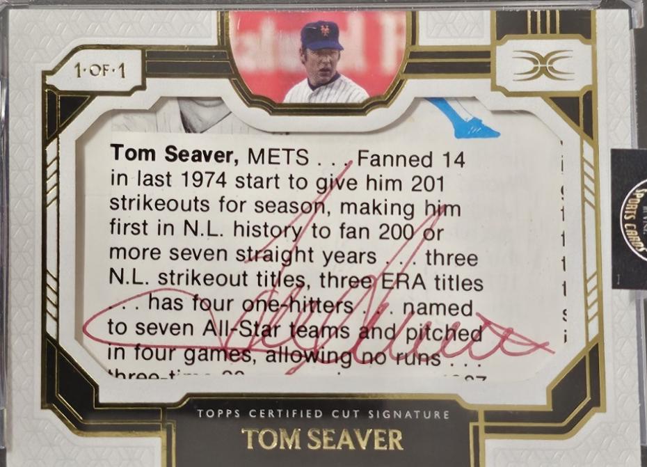 Tom Seaver #DCS-TS