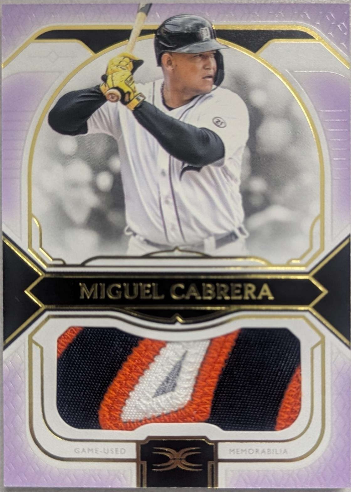 Miguel Cabrera [Purple] #DJRC-MC
