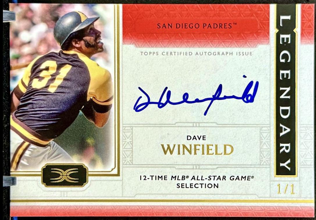Dave Winfield [Red] #LAC-DWI
